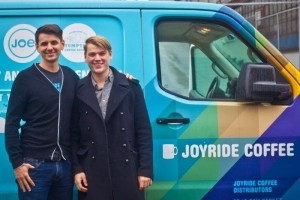 Joyride Coffee Distributors Delivery Van