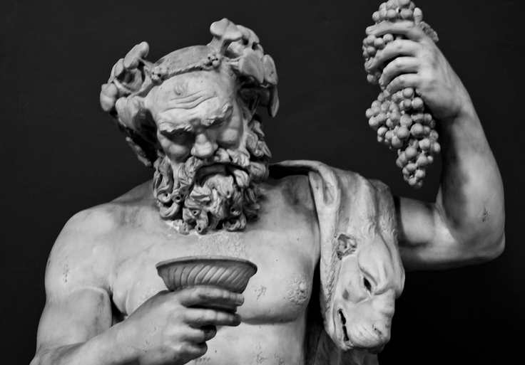 The Roman god of wine Dionysus or Bacchus (Photo: Derek Key/Flickr)
