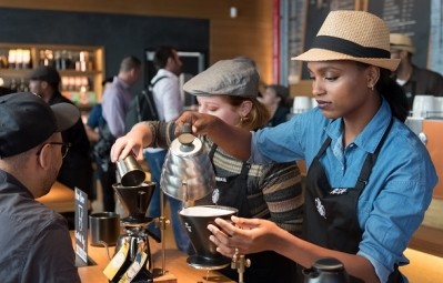 Starbucks is pulling its Evenings menu concept, which features beer and wine, from US locations but may consider introducing at its high-end Reserve Roasteries.